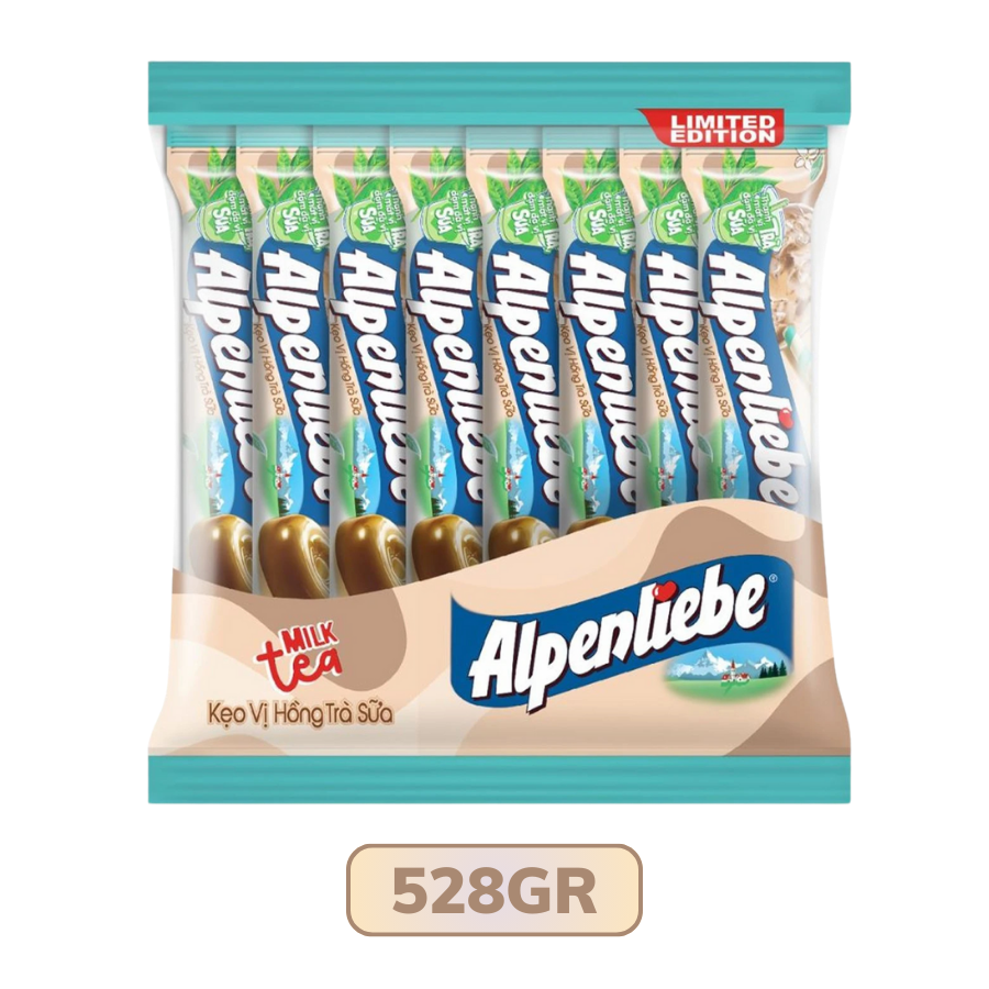 Kẹo Alpenliebe hương hồng trà sữa