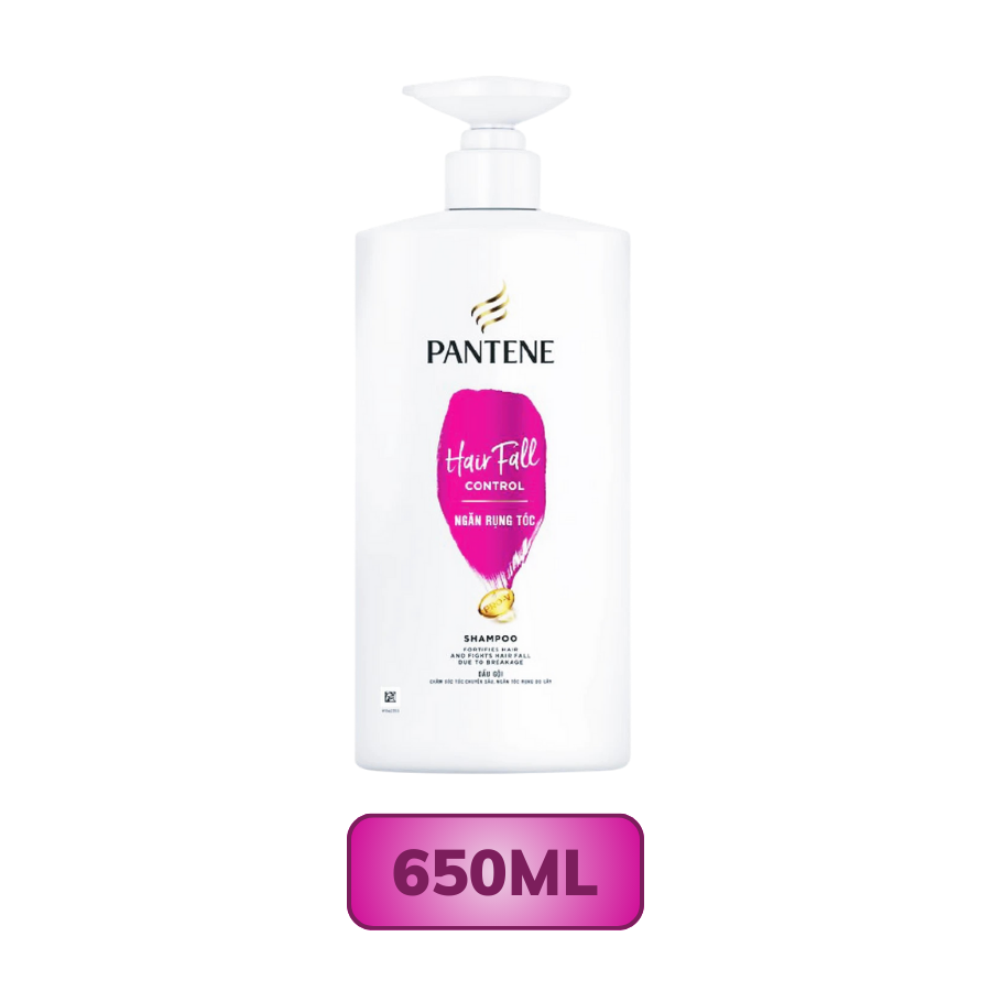 Dầu gội Pantene Hair Fall Control ngăn tóc gãy rụng 170ML/ 300ML/ 650ML/ 900ML/ 1200ML/ 1800ML