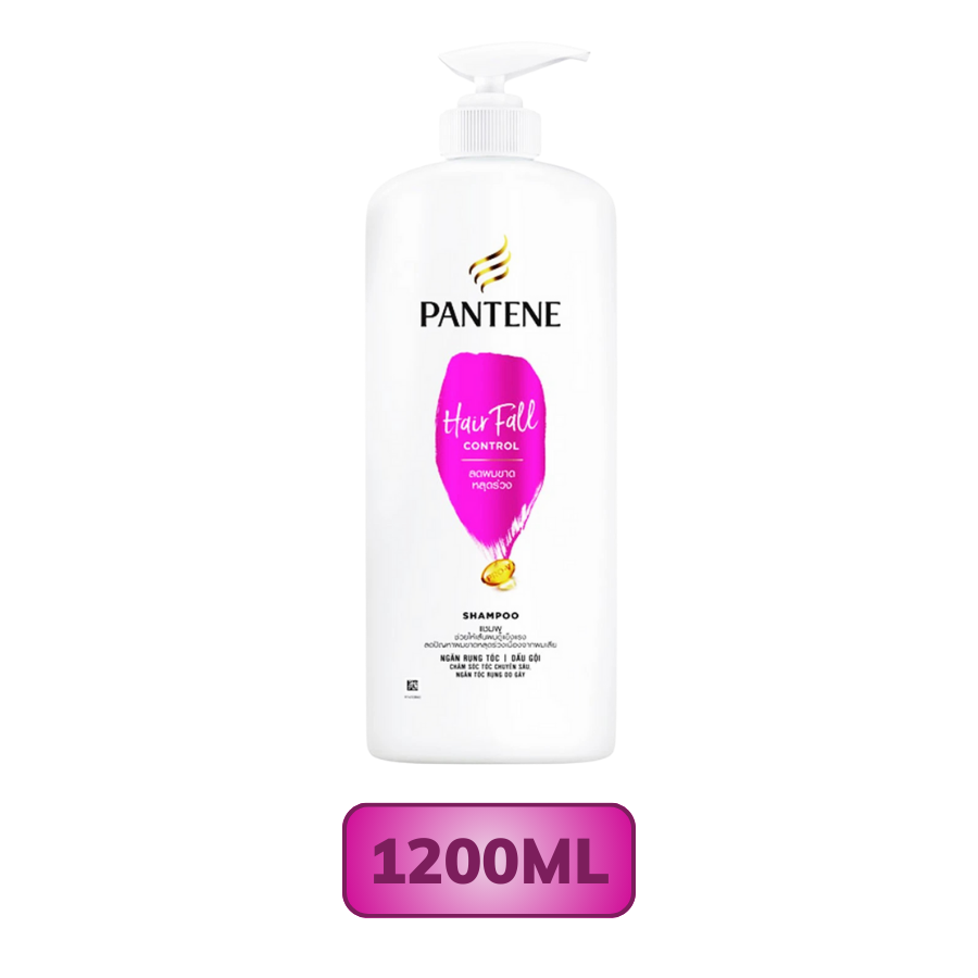 Dầu gội Pantene Hair Fall Control ngăn tóc gãy rụng 170ML/ 300ML/ 650ML/ 900ML/ 1200ML/ 1800ML