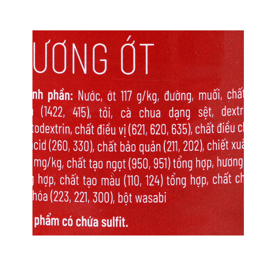 Tương ớt CHIN-SU