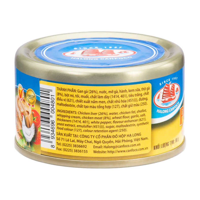 Pate gan gà Hạ Long 90G/150G