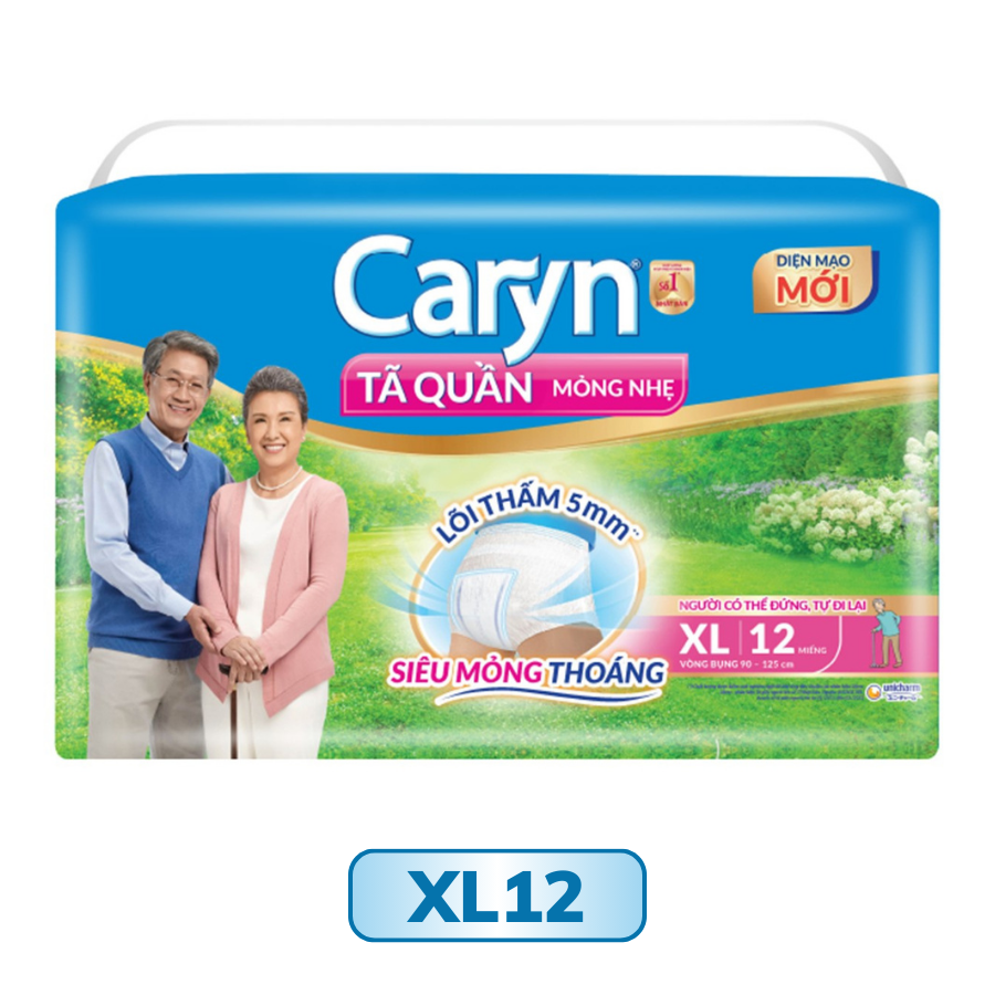 Tả quần mỏng nhẹ Caryn size XL