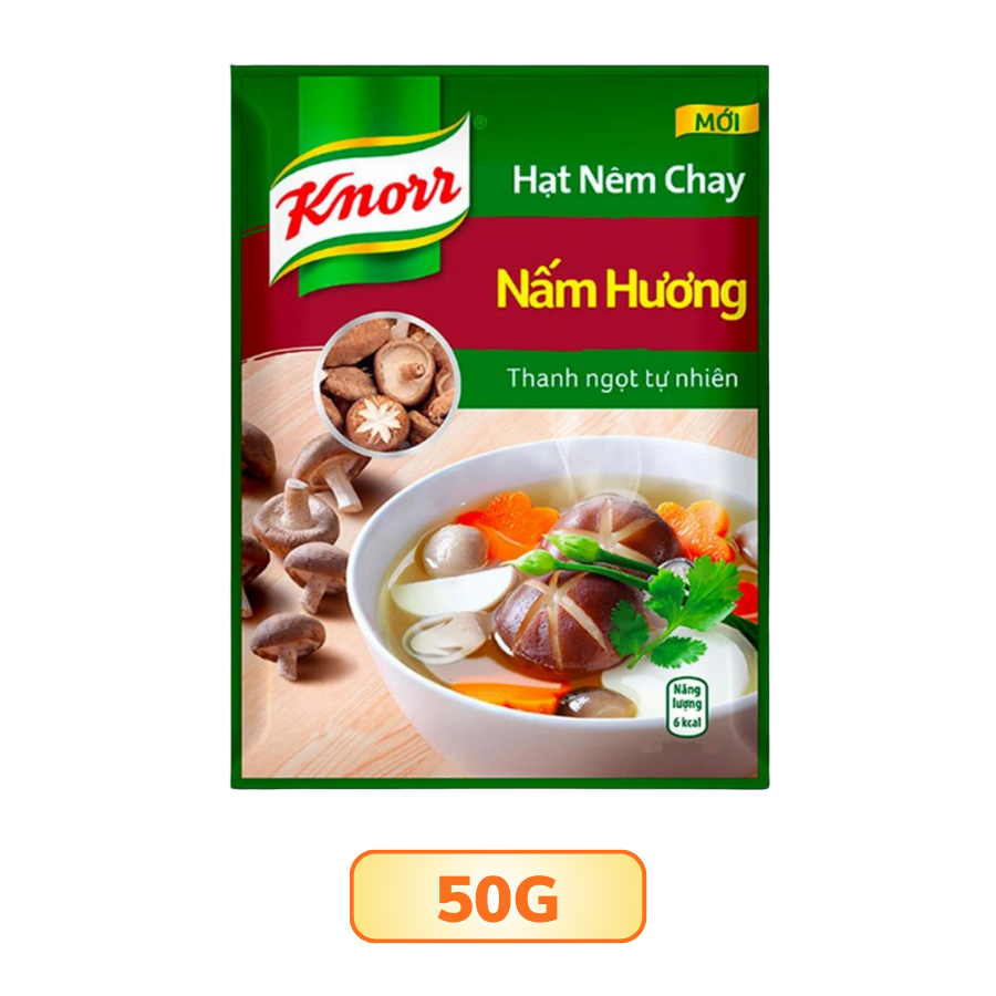 Hạt nêm chay Knorr nấm hương organic