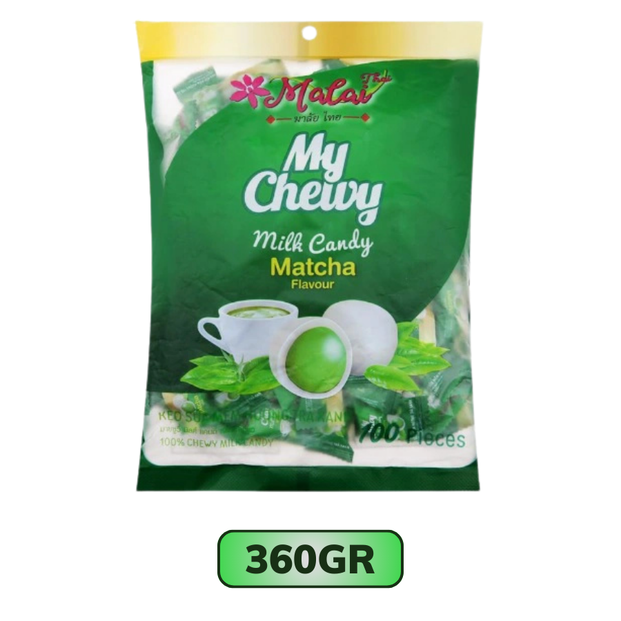 Kẹo Sữa Mềm Hương Trà Xanh Malai