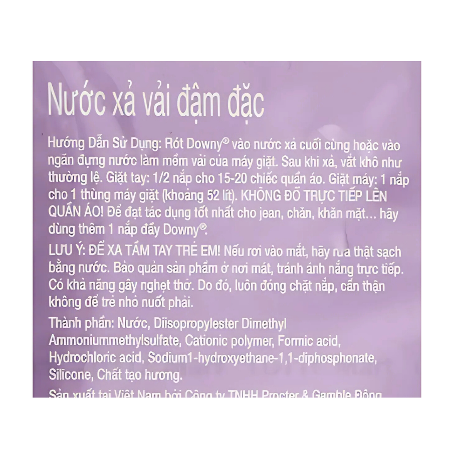 Nước xả vải Downy tinh dầu thiên nhiên hương hoa oải hương túi 2.2L/ 3L/ 3.5L