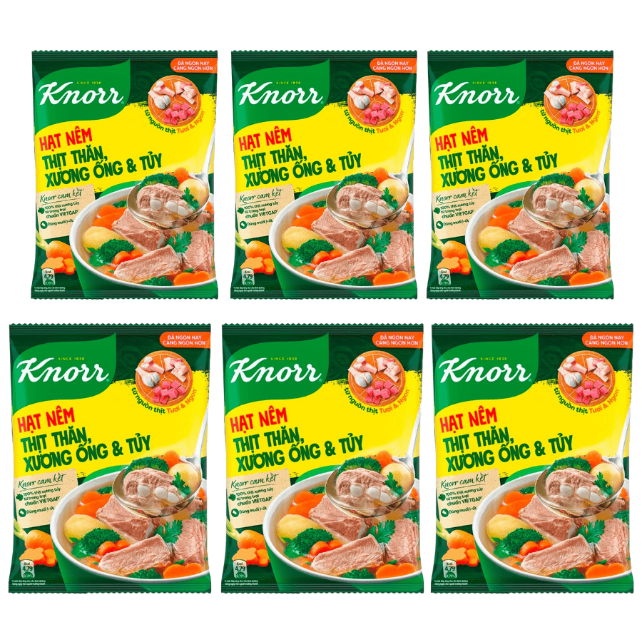 Hạt nêm Knorr Thịt Thăn, Xương Ống & Tủy