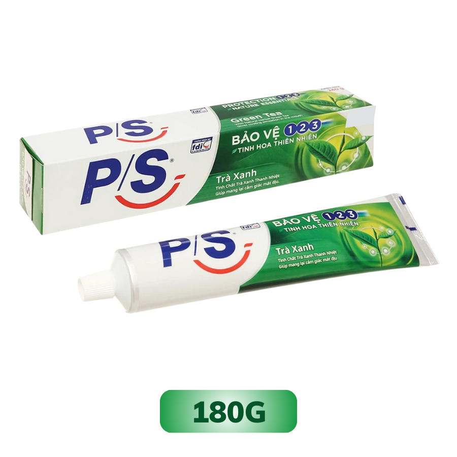 Kem đánh răng P/S Trà Xanh Thanh Nhiệt Tự Nhiên