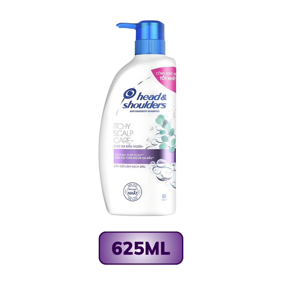Dầu Gội Head & Shoulders Itchy Scalp Care Cho Da Đầu Ngứa 170ML/ 330ML/ 625ML/ 850ML/ 1200ML