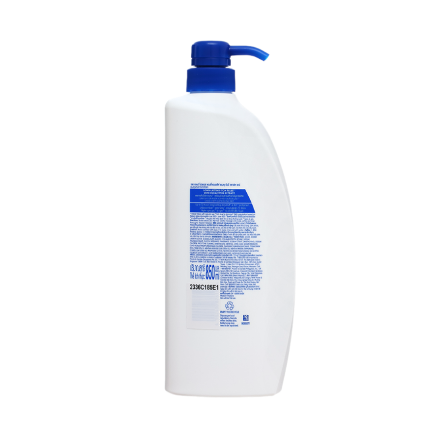 Dầu Gội Head & Shoulders Itchy Scalp Care Cho Da Đầu Ngứa 170ML/ 330ML/ 625ML/ 850ML/ 1200ML
