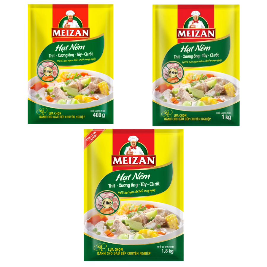 Hạt Nêm Meizan Vị Heo