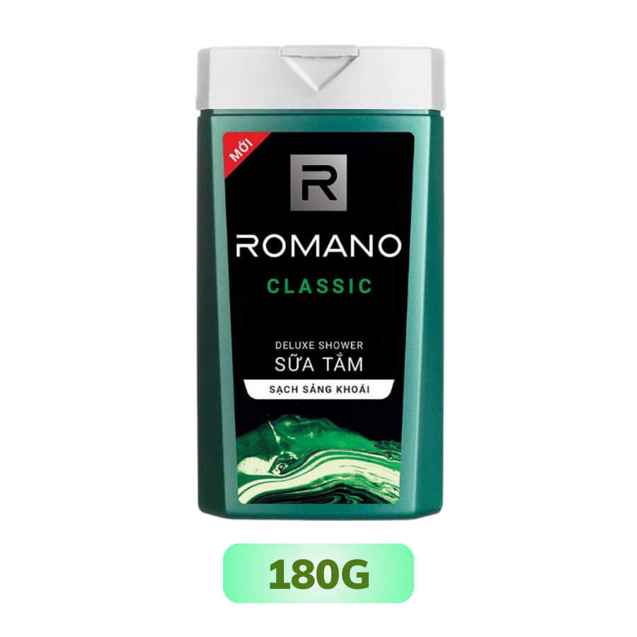 Sữa tắm hương nước hoa Romano Classic sạch sảng khoái
