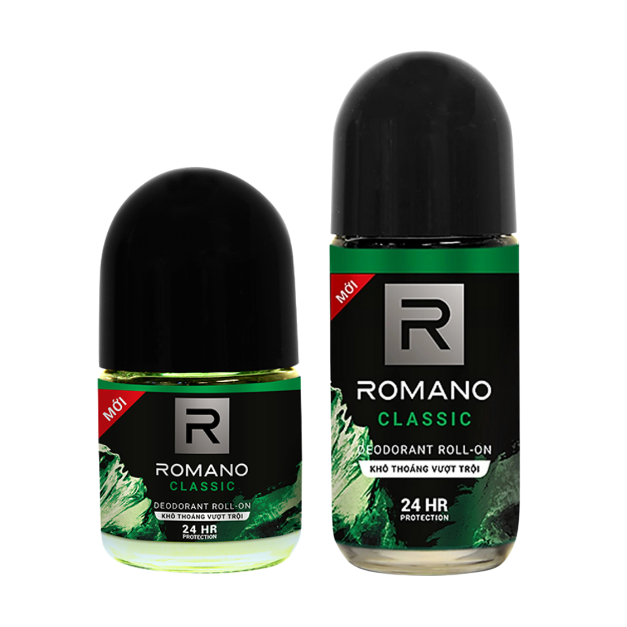 Lăn khử mùi romano classic cổ điển lịch lãm và khô thoáng