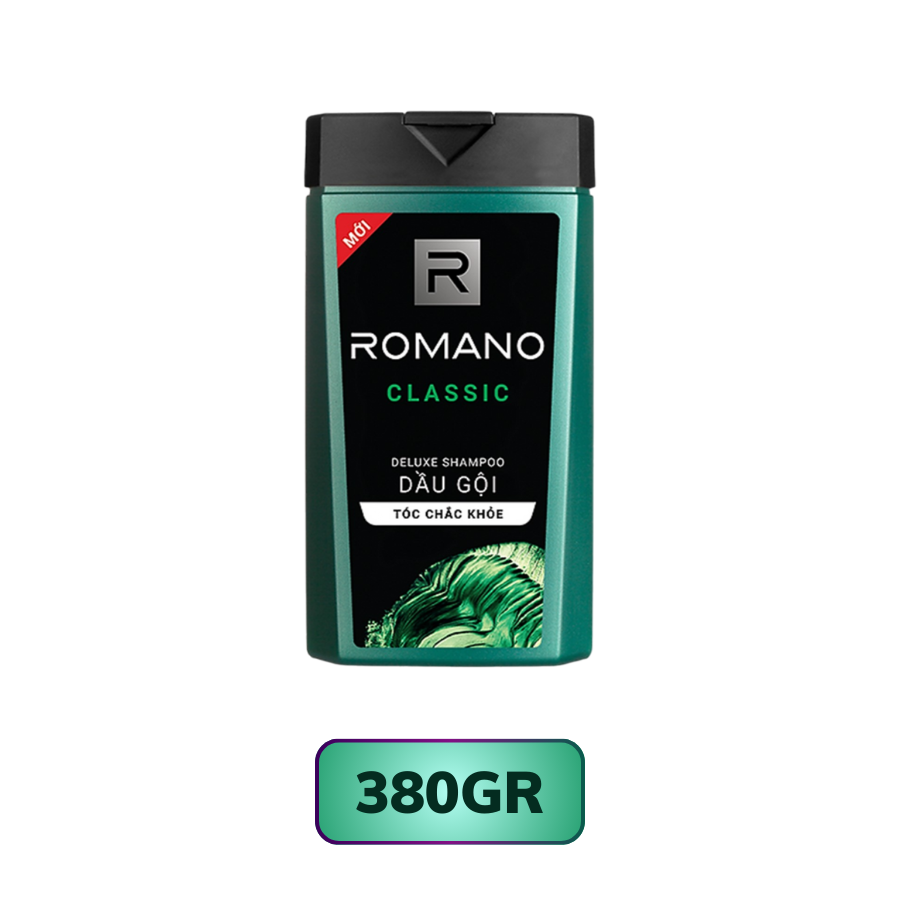Dầu gội hương nước hoa Romano Classic tóc chắc khoẻ 180G/ 380G/ 650G/ 900G