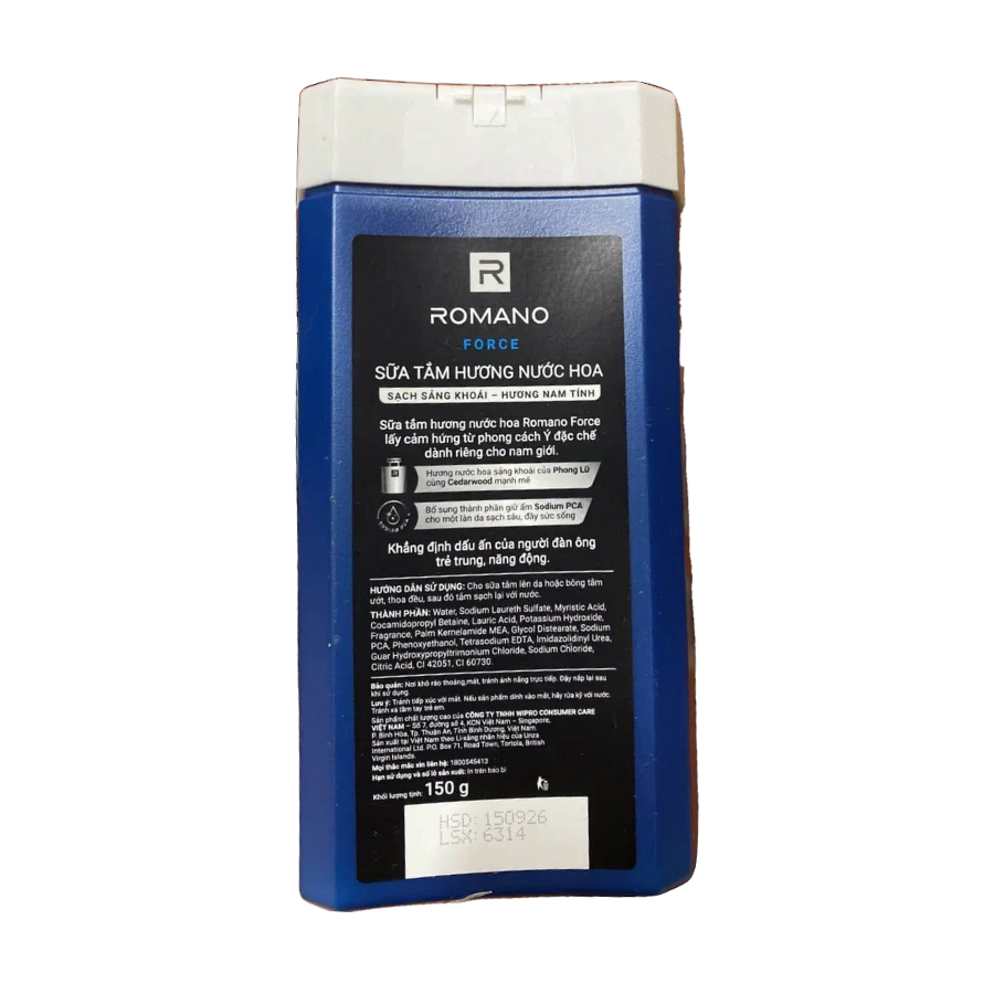 Sữa tắm cao cấp Romano Force