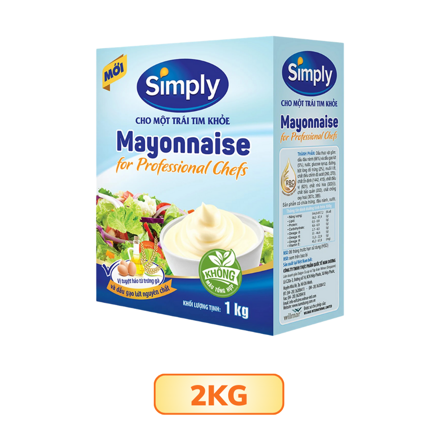 Mayonnaise Simply For Professional Chefs