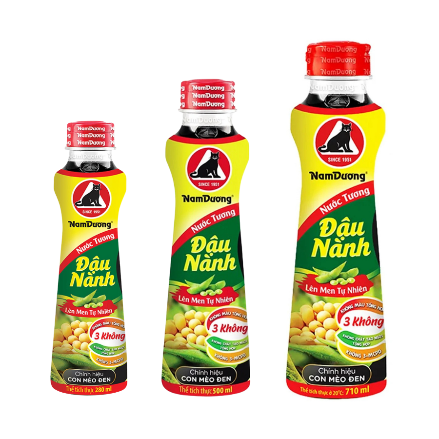 Nước Tương Nam Dương Đậu Nành Lên Men Tự Nhiên