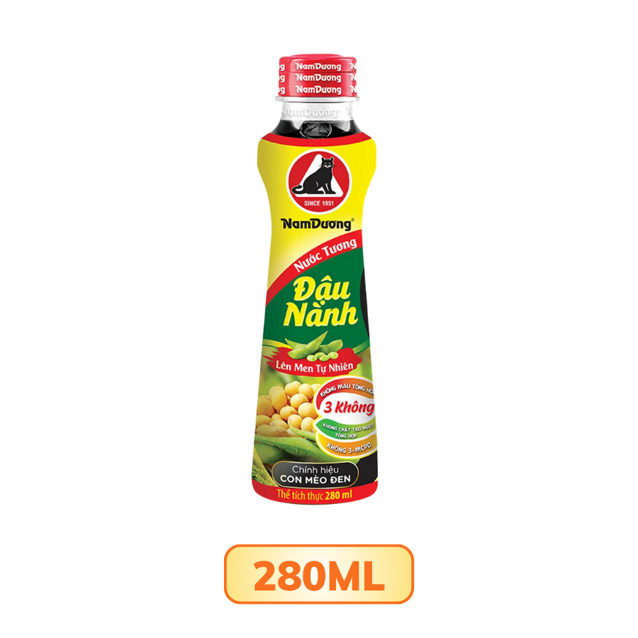 Nước Tương Nam Dương Đậu Nành Lên Men Tự Nhiên