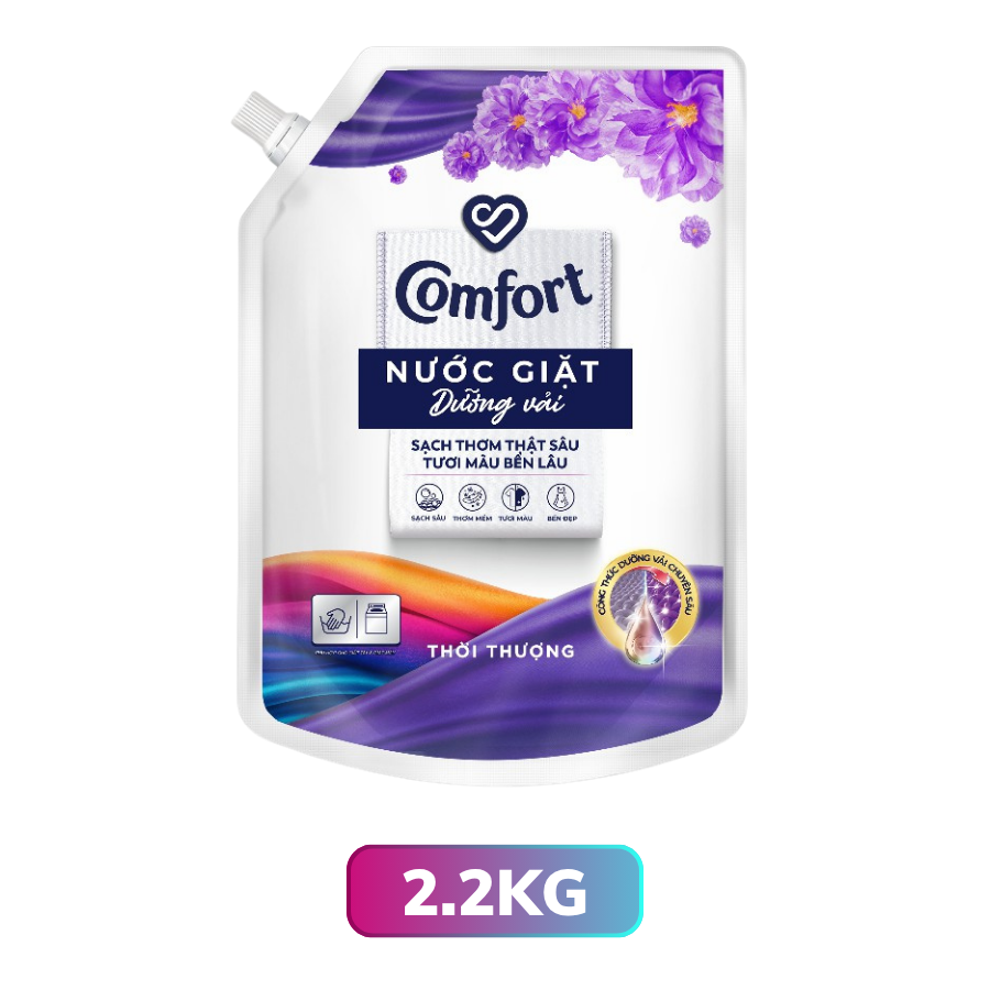 Nước giặt Comfort dưỡng vải đa năng hương thời thượng túi 500G/ 2.2KG/ 3.8KG