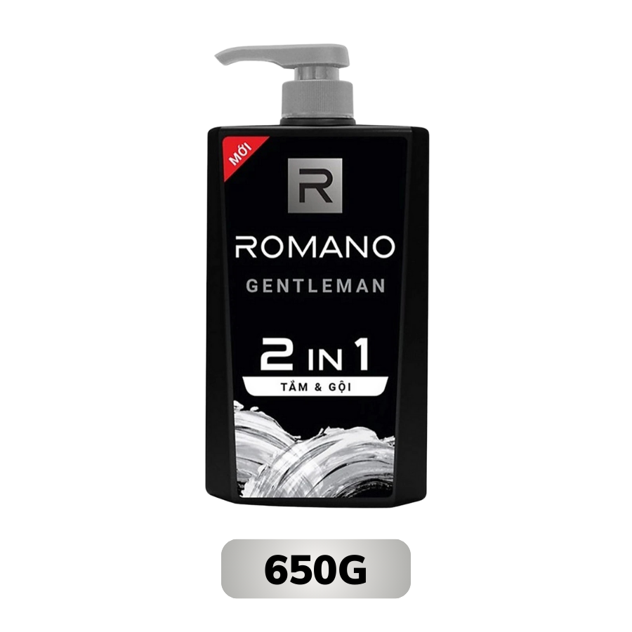 Sữa Tắm Gội Nước Hoa ROMANO GENTLEMAN