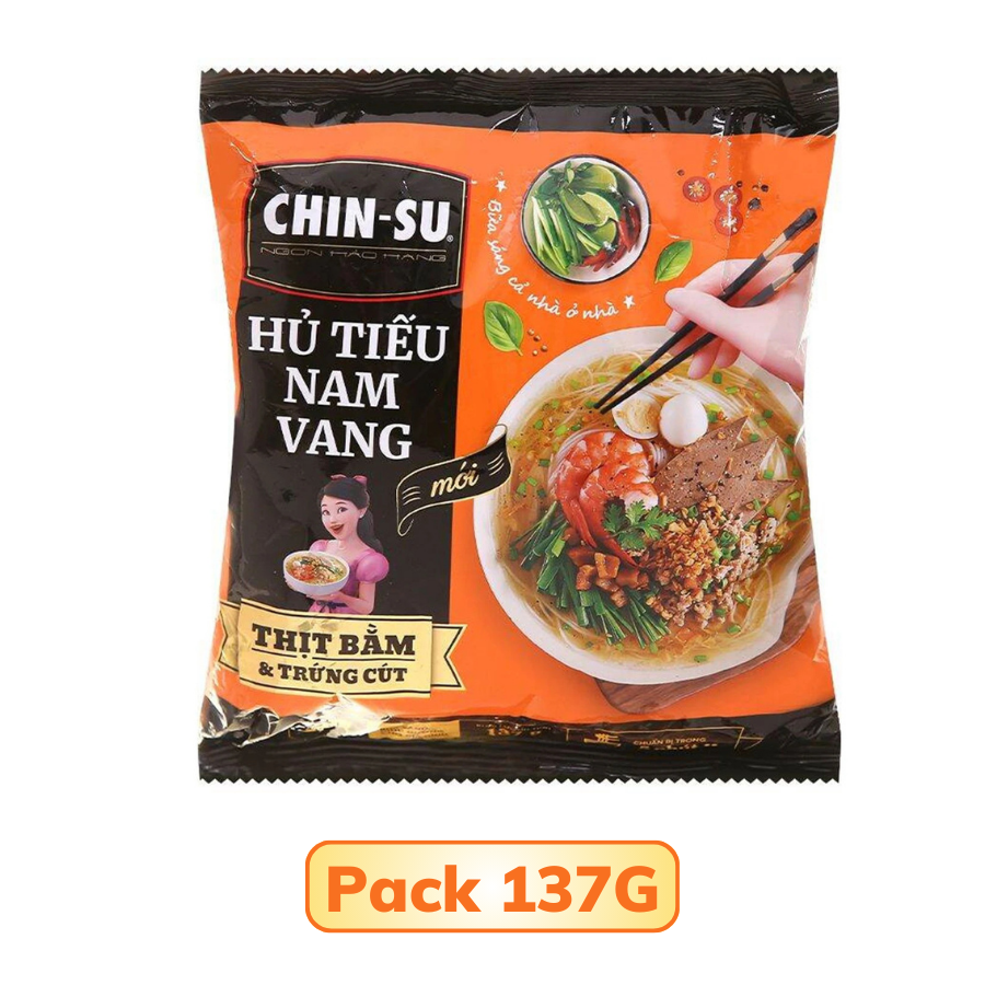 Hủ tiếu Nam Vang Chin-su thịt bằm và trứng cút