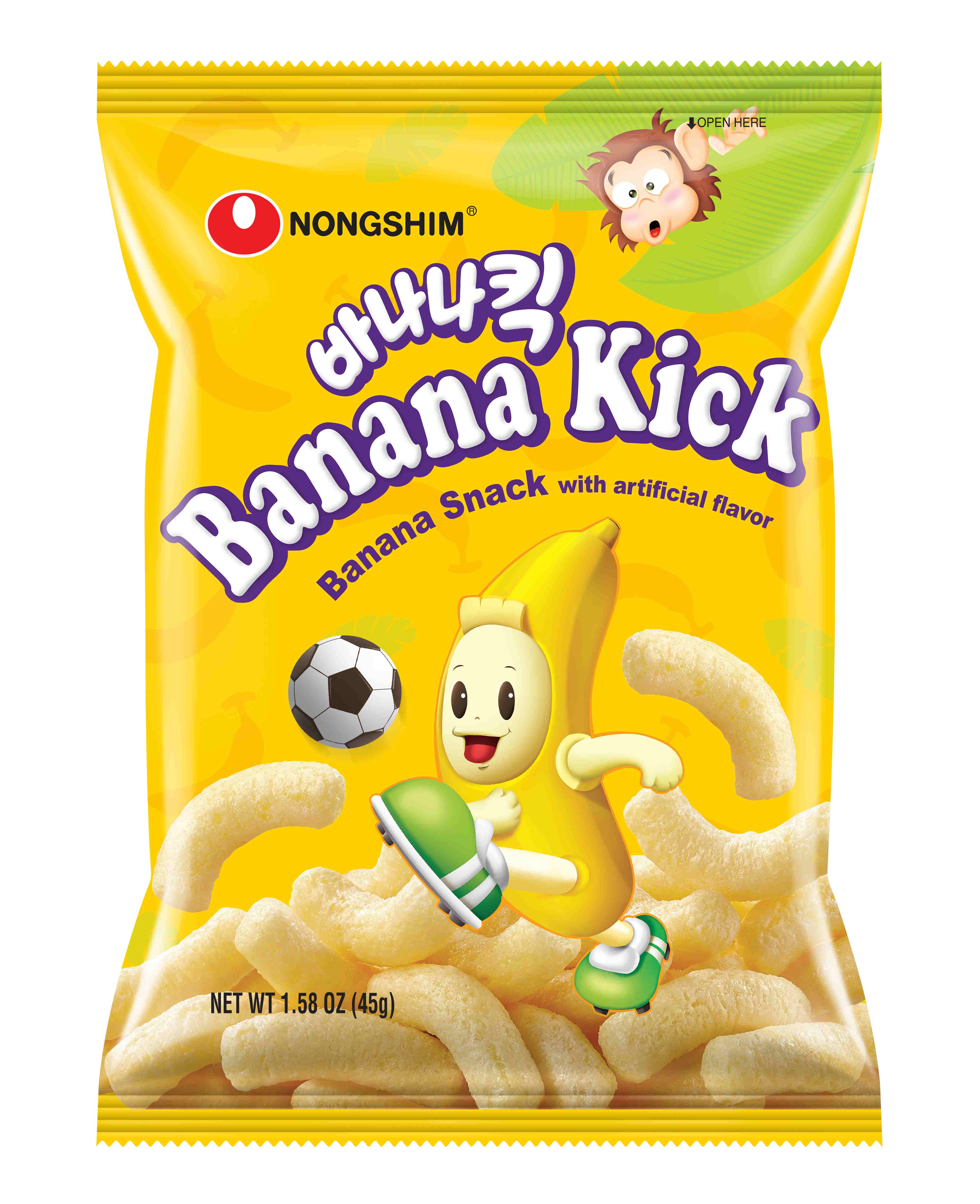 Bánh snack hương chuối Nongshim