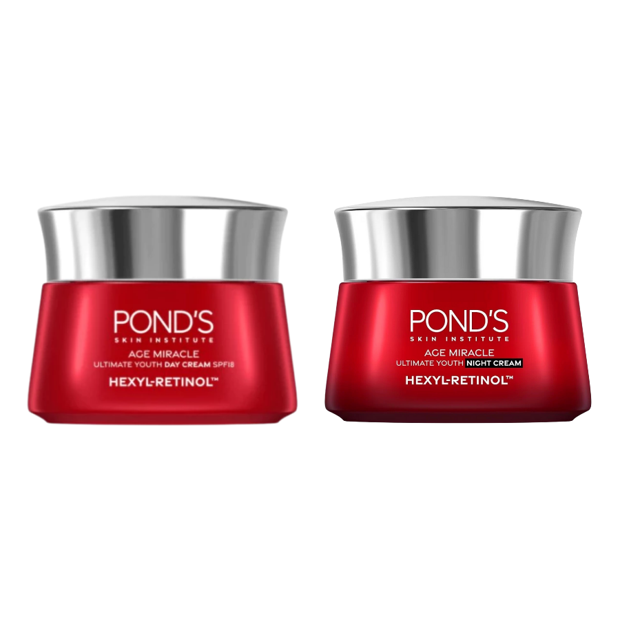 Kem dưỡng ngày đêm Pond's Age Miracle mờ đốm nâu và nếp nhăn với 50X Hexyl-Retinol