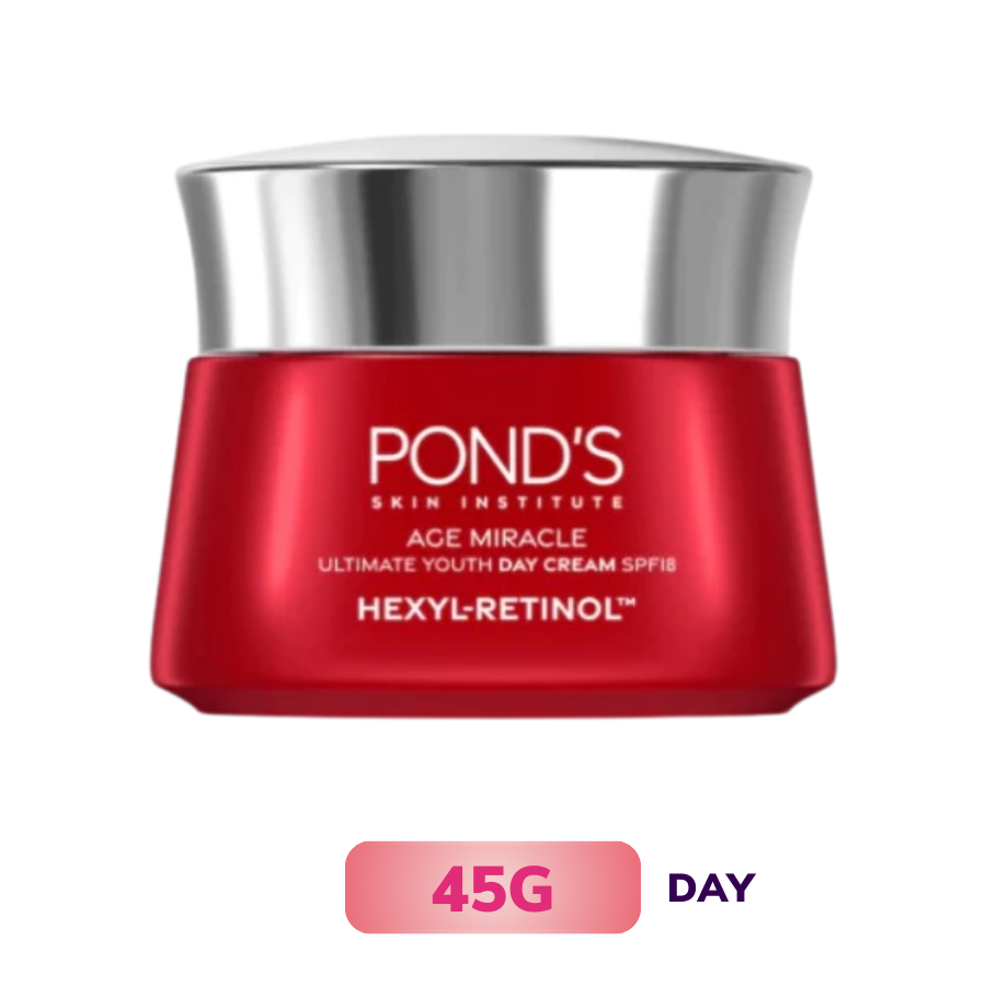 Kem dưỡng ngày đêm Pond's Age Miracle mờ đốm nâu và nếp nhăn với 50X Hexyl-Retinol