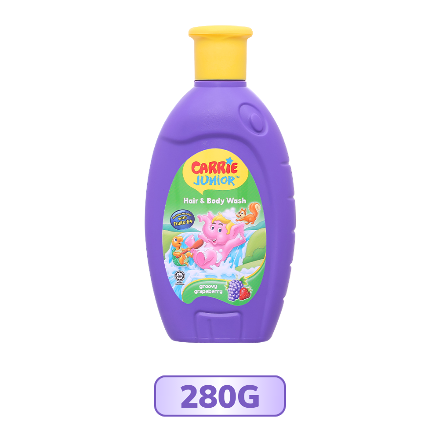 Tắm Gội Toàn Thân Carrie Junior Groovy Grapeberry
