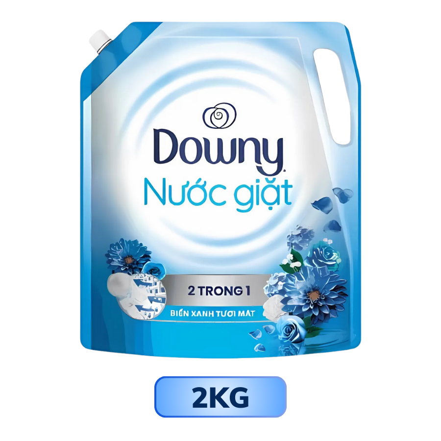 Nước giặt Downy 2 trong 1 Biển Xanh Tươi Mát