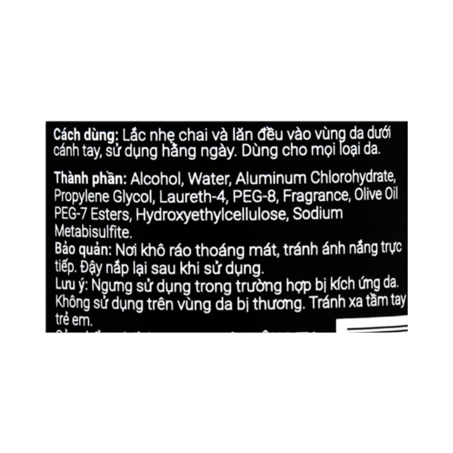 Lăn khử mùi romano attitude cổ điển lịch lãm và khô thoáng