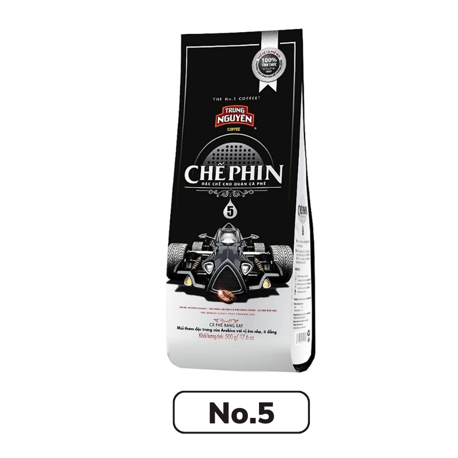 Cà phê Trung Nguyên chế phin No.1/No.2/No.3/No.4/No.5 500G