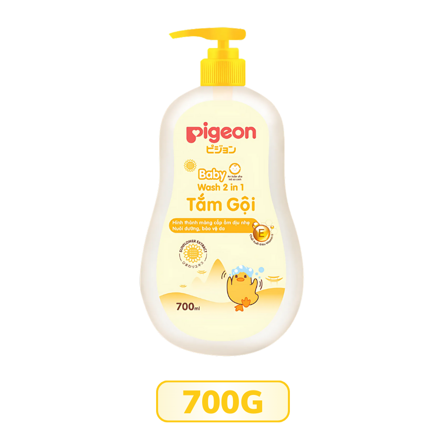 Sữa Tắm Gội  Pigeon Jojoba - Sunflower Extra