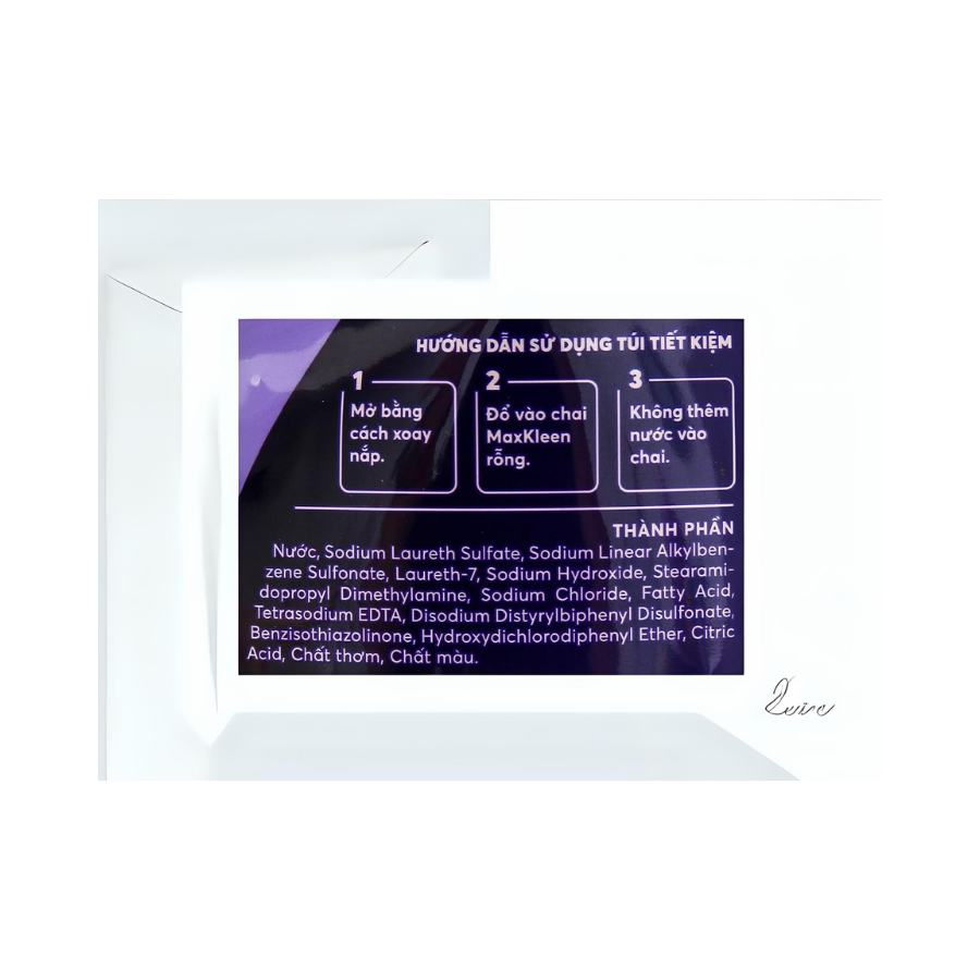 Nước giặt xả MaxKleen hương hoa nắng túi 2.4KG/ 3.8KG