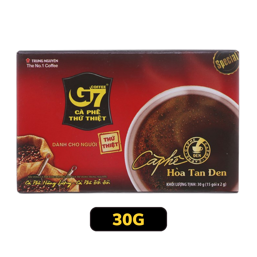 Cà phê đen đá G7 2 in 1 30G/240G