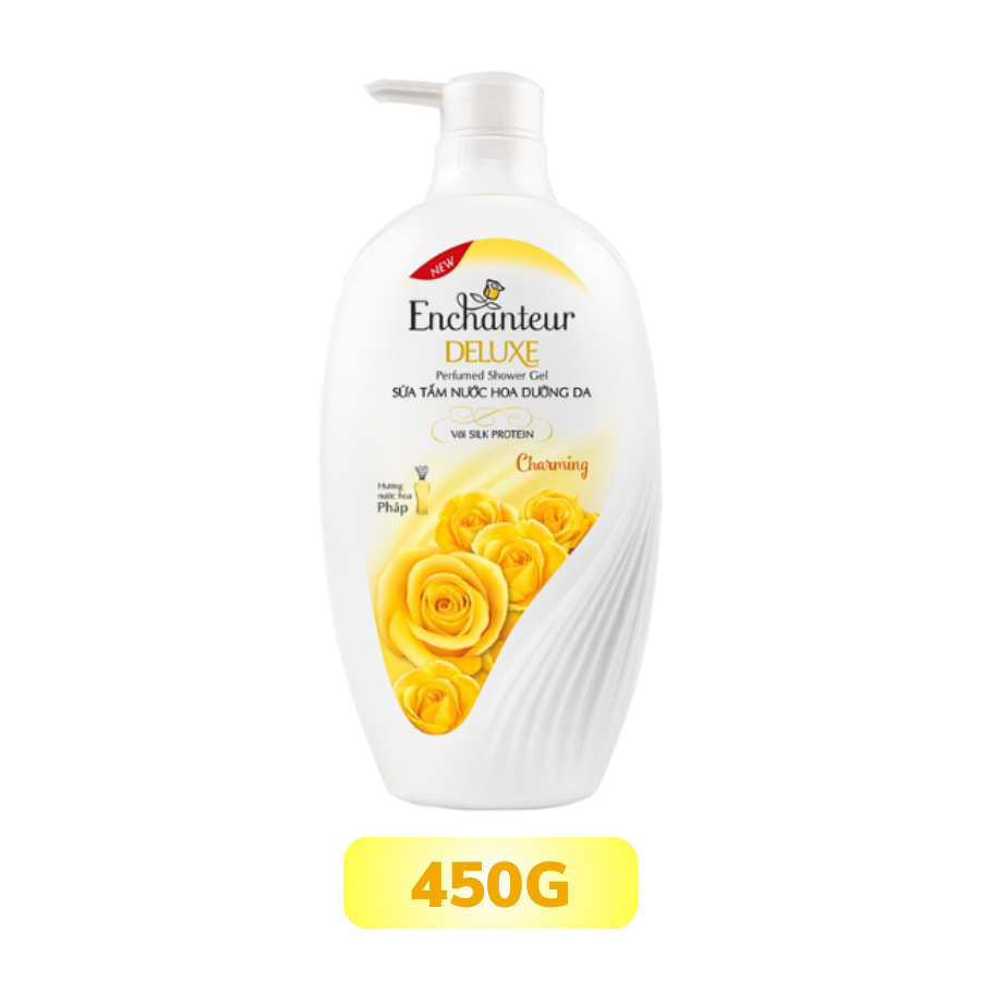 Sữa tắm nước hoa dưỡng da Pháp Enchanteur Charming