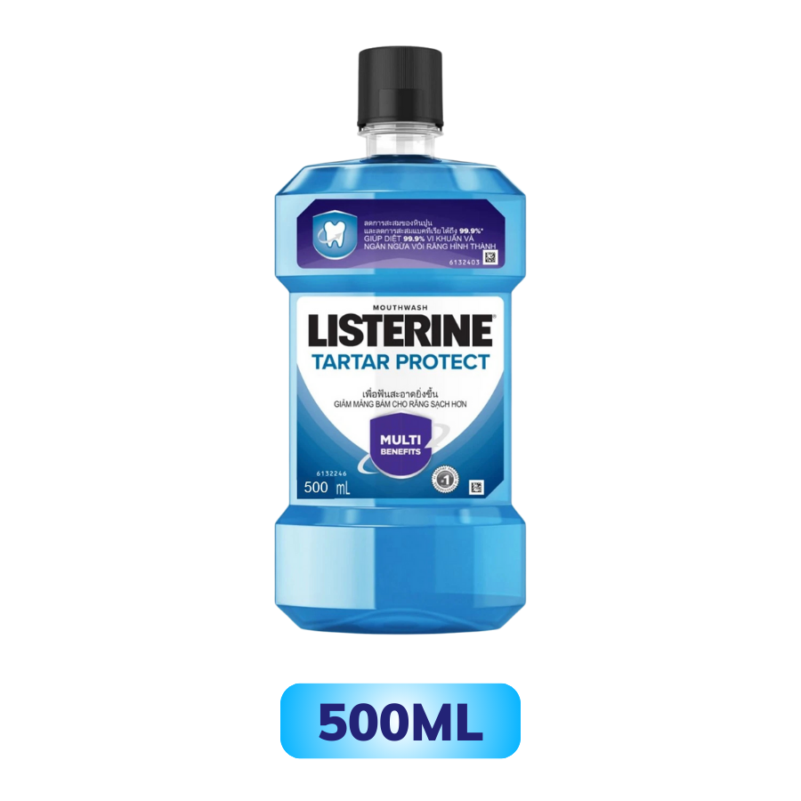 Nước Súc Miệng LISTERINE Tartar Protection Giảm Mảng Bám
