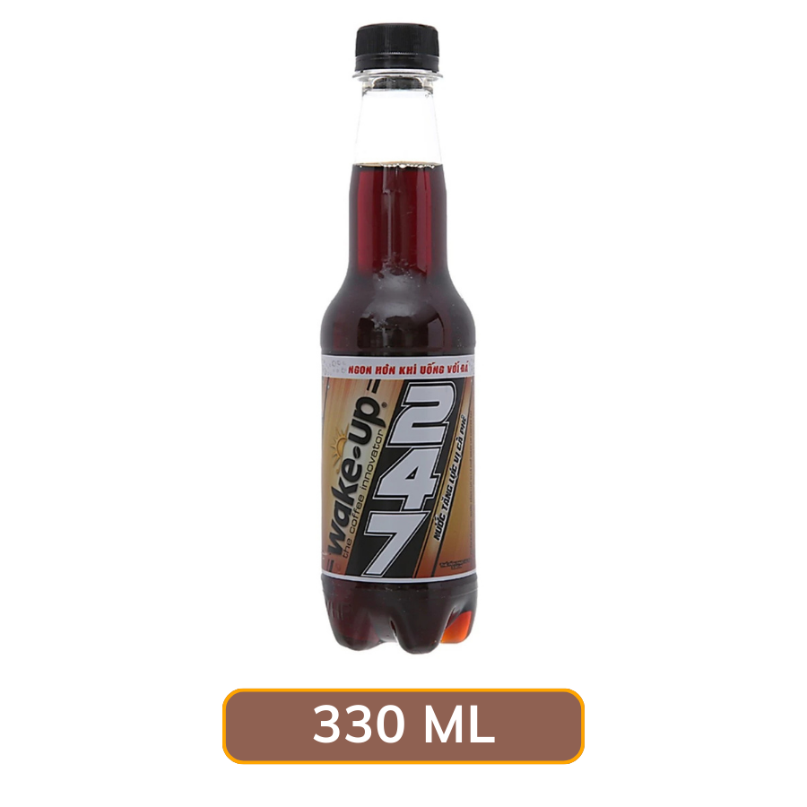 Nước tăng lực Wake Up 247 vị cà phê 330ML
