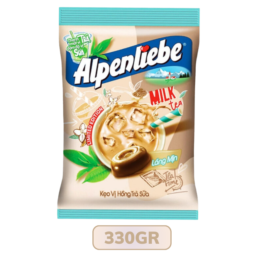 Kẹo Alpenliebe Hương Vị Hồng Trà Sữa  - 3 thỏi