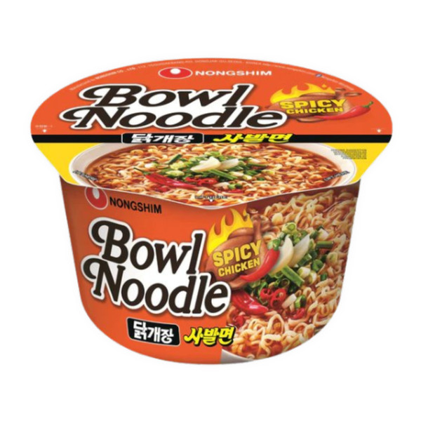 Mì gà cay Nongshim tô 100g
