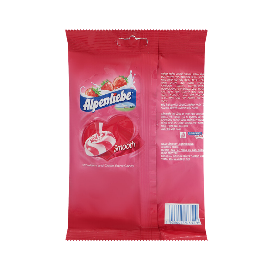 Kẹo Alpenliebe Hương Dâu Kem  - 3 thỏi