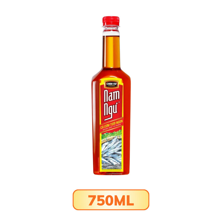 Nước Mắm Nam Ngư 3 In 1 10 Độ Đạm Chai 750ML/500ML