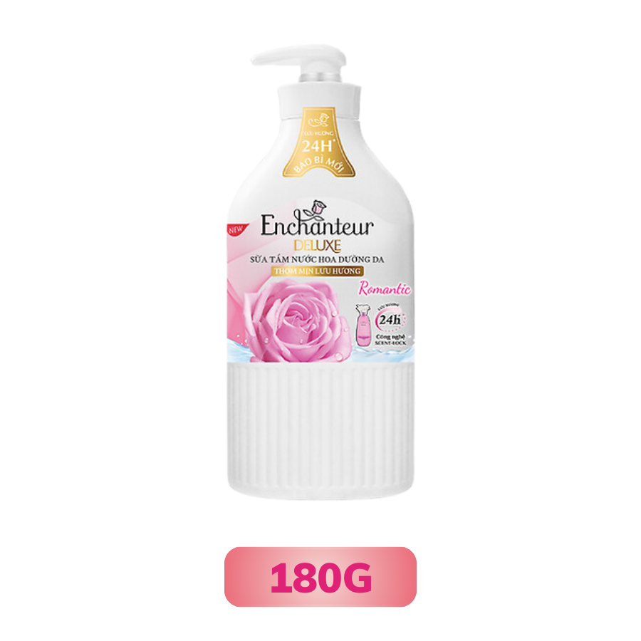 Sữa tắm nước hoa dưỡng da Pháp Enchanteur Romantic
