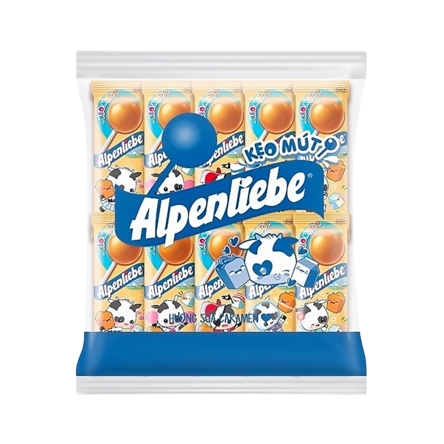 Kẹo mút Alpenliebe vị sữa Caramen