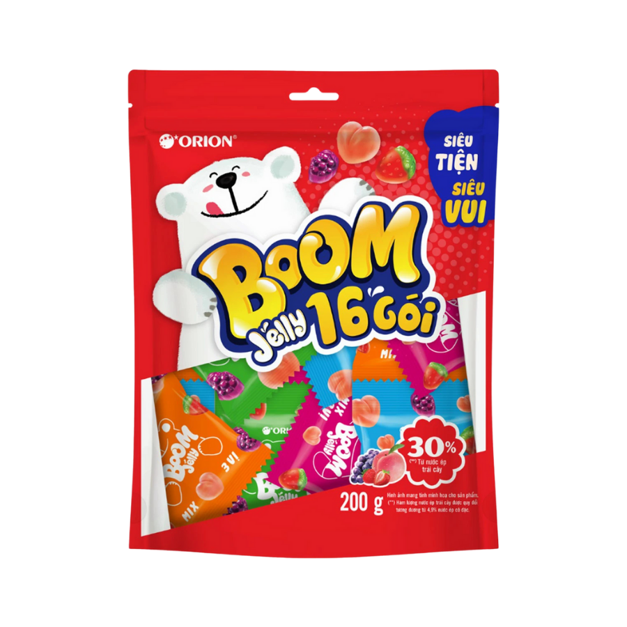 Kẹo dẻo boom Jelly mix vị hỗn hợp