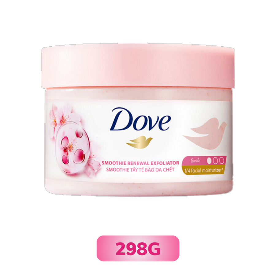 Tẩy Tế Bào Chết Dưỡng Ẩm Toàn Thân Dove Hương Hoa Anh Đào