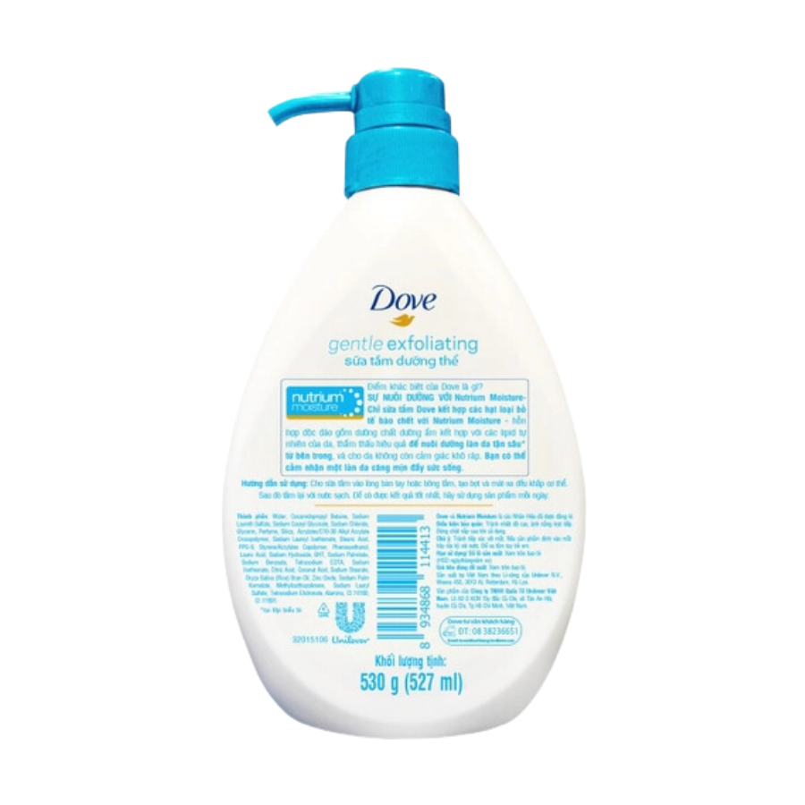 Sữa Tắm Dove Dưỡng Thể Tẩy Tế Bào Chết