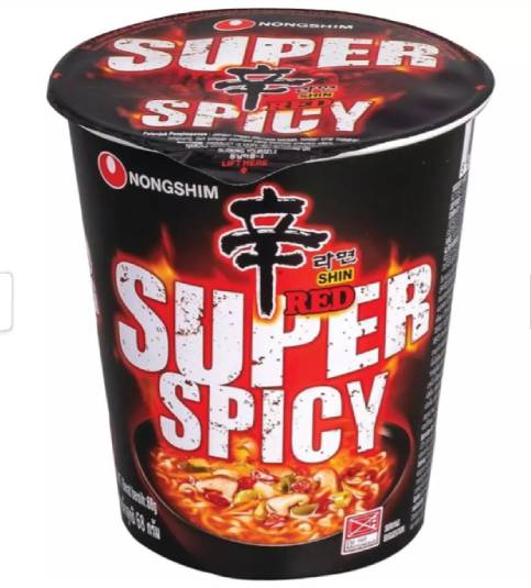 Mì Siêu Cay Nongshim Shincup Ly  68g