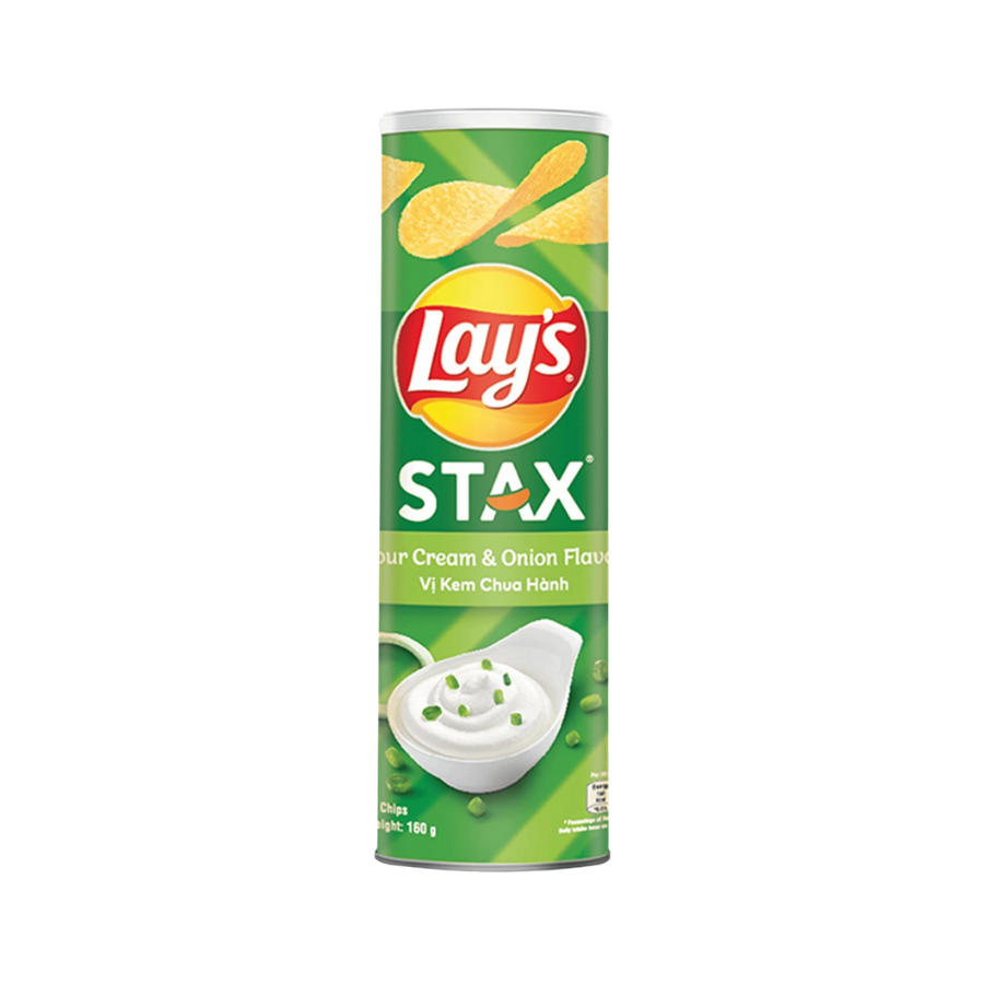 Snack khoai tây vị kem chua và hành 150G