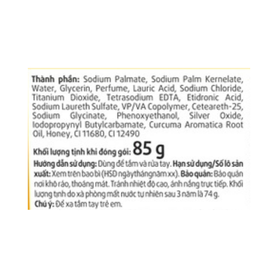 Xà Bông Cục Lifebuoy 90g Mật Ong & Nghệ Từ Thiên Nhiên Giúp Bảo Vệ Khỏi 99.9% Vi Khuẩn Gây Bệnh