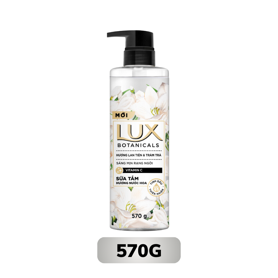 Sữa tắm sáng mịn rạng ngời Lux Botanicals Hương Lan Tiên và Tràm Trà